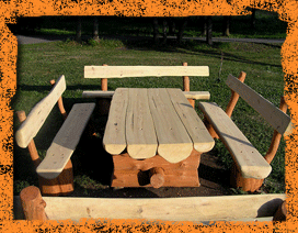 Holstre pingid ja laud poolpalgist